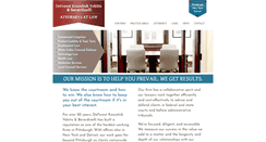 Desktop Screenshot of deforestlawfirm.com